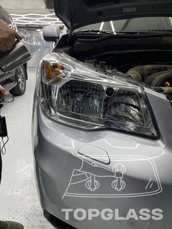 Полировка фар Subaru